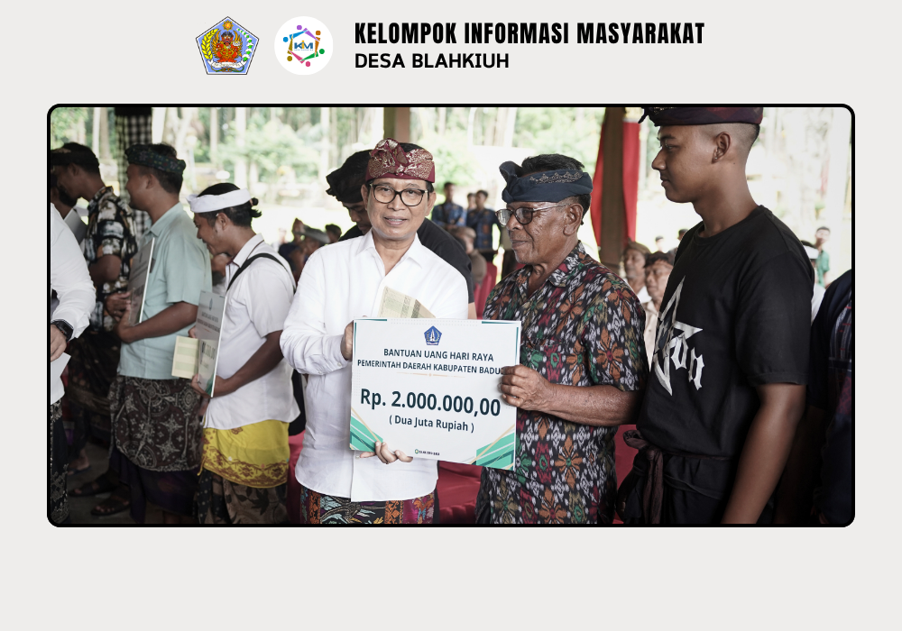 Simbolis Pemberian Bantuan Uang Hari Raya Keagamaan - Image 9