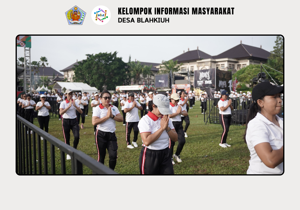 TP-PKK Desa Blahkiuh Meriahkan Senam Adi Cipta, Sat Kerthi Loka Bali, dan Garbasari pada HUT Mangupura 2025 - Image 9