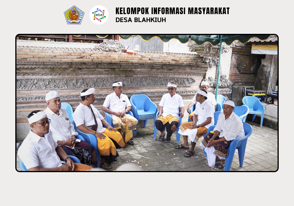 Serah Terima Upakara Piodalan di Pura Desa Lan Puseh Desa Adat Blahkiuh - Image 8
