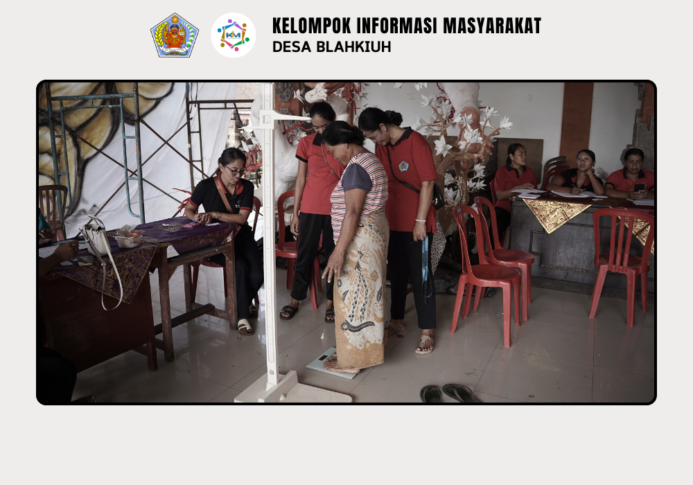 Kegiatan Posyandu Siklus Hidup di WIlayah Banjar Ulapan I - Image 7