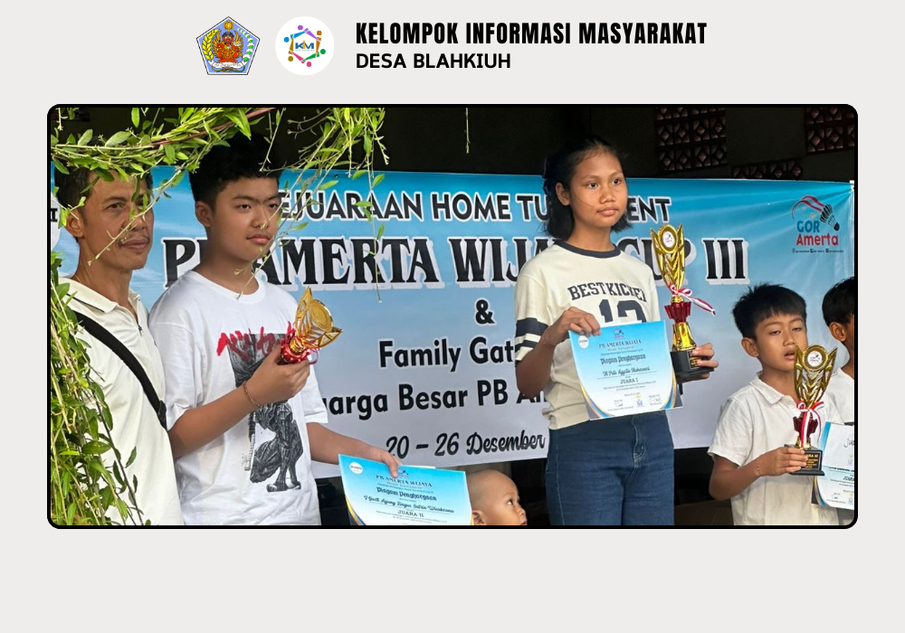 PB Gemuruh Desa Blahkiuh Kembali Raih Prestasi di Turnamen Amerta Wijaya Cup III - Image 5