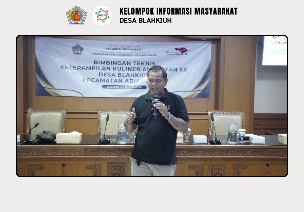 BIMTEK KETERAMPILAN KULINER ANGKATAN XX DESA BLAHKIUH TINGKATKAN KREATIVITAS DAN KETERAMPILAN KADER PKK MELALUI AKSI SOSIAL BERGERAK DAN BERBAGI - Image 10