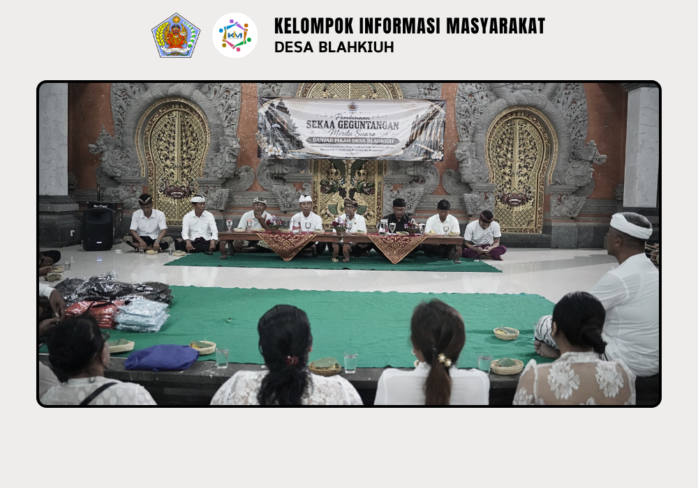 PEMBINAAN SEKAA GEGUNTANGAN MERDU SUARA BANJAR PIKAH DESA BLAHKIUH - Image 4