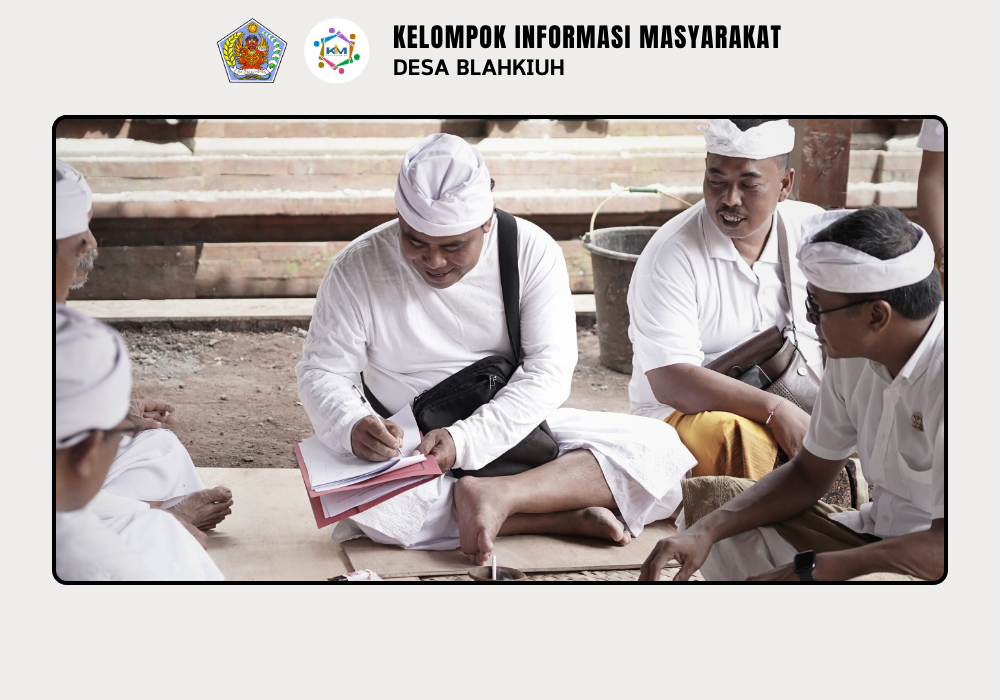 Serah Terima Upakara Piodalan di Pura Penataran, Pura Prajapati Gede, dan Pura Dalem Gede Desa Adat Blahkiuh - Image 4