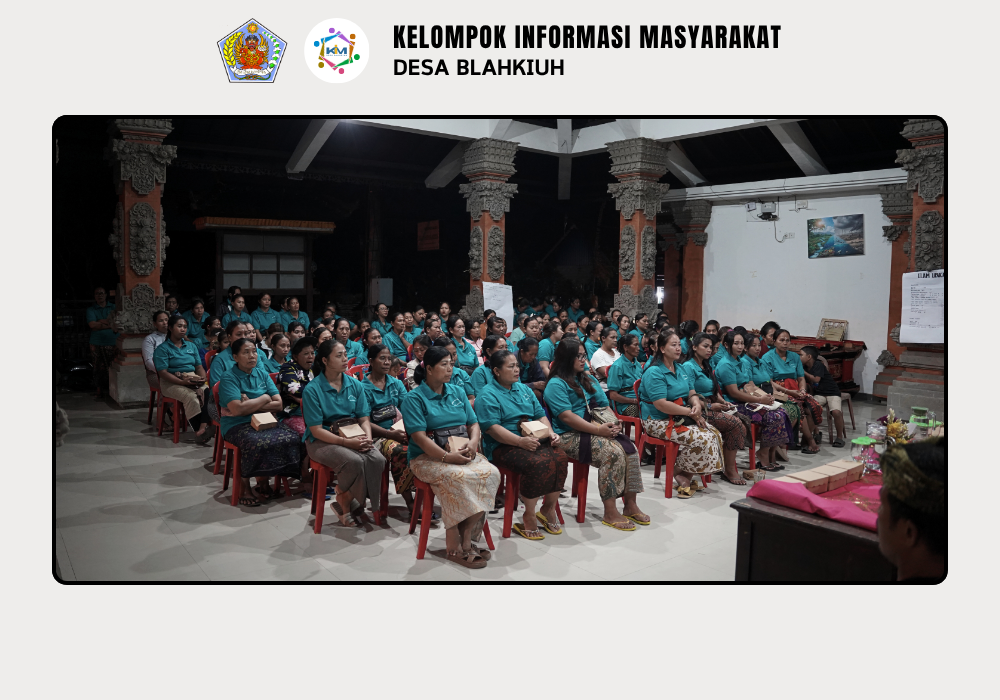 Bimbingan Teknis Pemutakhiran dan Pendataan Data Penduduk Desa Blahkiuh - Image 6