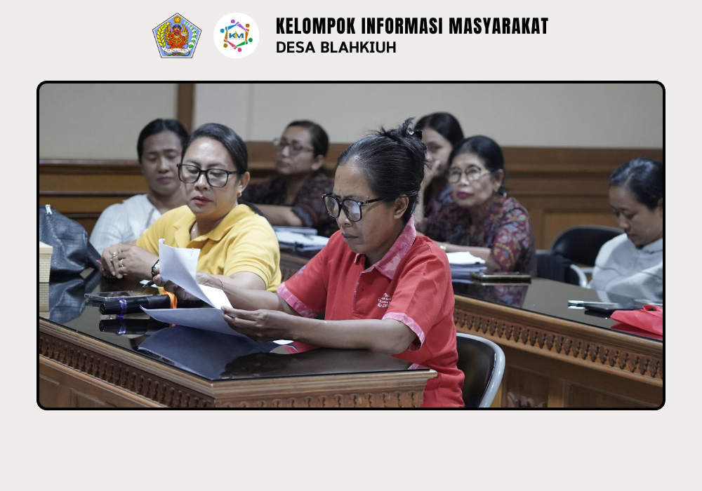 Rapat TP-PKK Desa Blahkiuh Bahas Pembentukan Anggota WHDI - Image 8