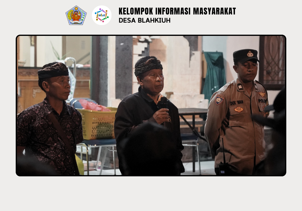 Sidak Penduduk Pendatang dan Penerapan Aplikasi SIPPS di Desa Blahkiuh - Image 5
