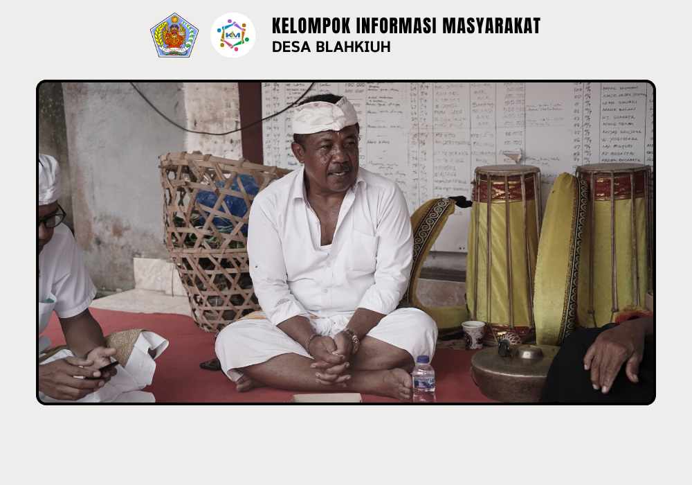 Kegiatan Serah Terima Upakara Piodalan di Pura Dalem Majapahit, Banjar Benehkawan, Desa Blahkiuh - Image 3