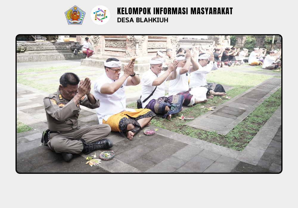 Sembahyang Bersama Sambut Pergantian Tahun 2025–2026 di Pura Luhur Giri Kusuma Desa Blahkiuh - Image 5