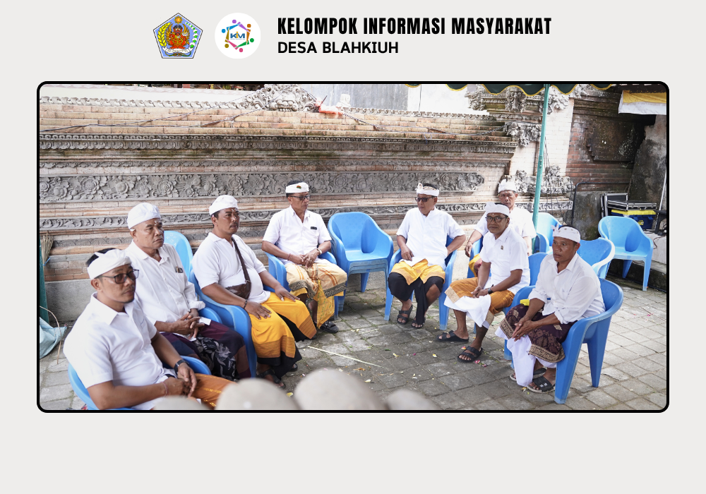 Serah Terima Upakara Piodalan di Pura Desa Lan Puseh Desa Adat Blahkiuh - Image 7