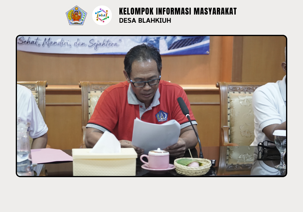 Musyawarah Masyarakat Desa (MMD) Menindaklanjuti Hasil Survey Mawas Diri (SMD) Desa Blahkiuh - Image 6