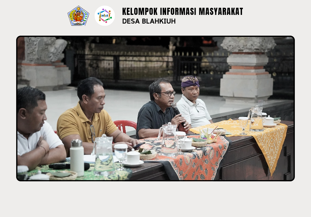 Rapat koordinasi pelaksanaan BERISAPA Desa Blahkiuh sebagai salah satu alternatif penanggulangan sampah - Image 2