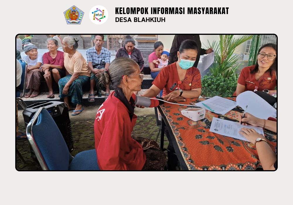 Penilaian Kesehatan Glasgow Coma Scale oleh Puskesmas Abiansemal I di Kantor Perbekel Blahkiuh - Image 6