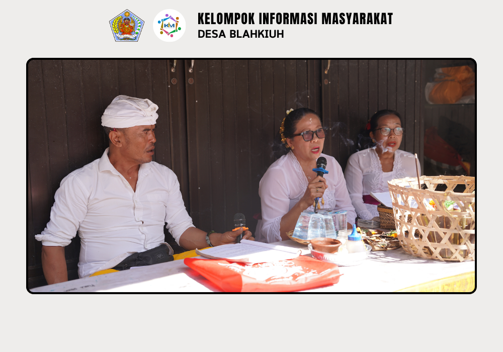 Serah Terima Upakara Piodalan di Pura Desa Lan Puseh Desa Adat Blahkiuh - Image 6