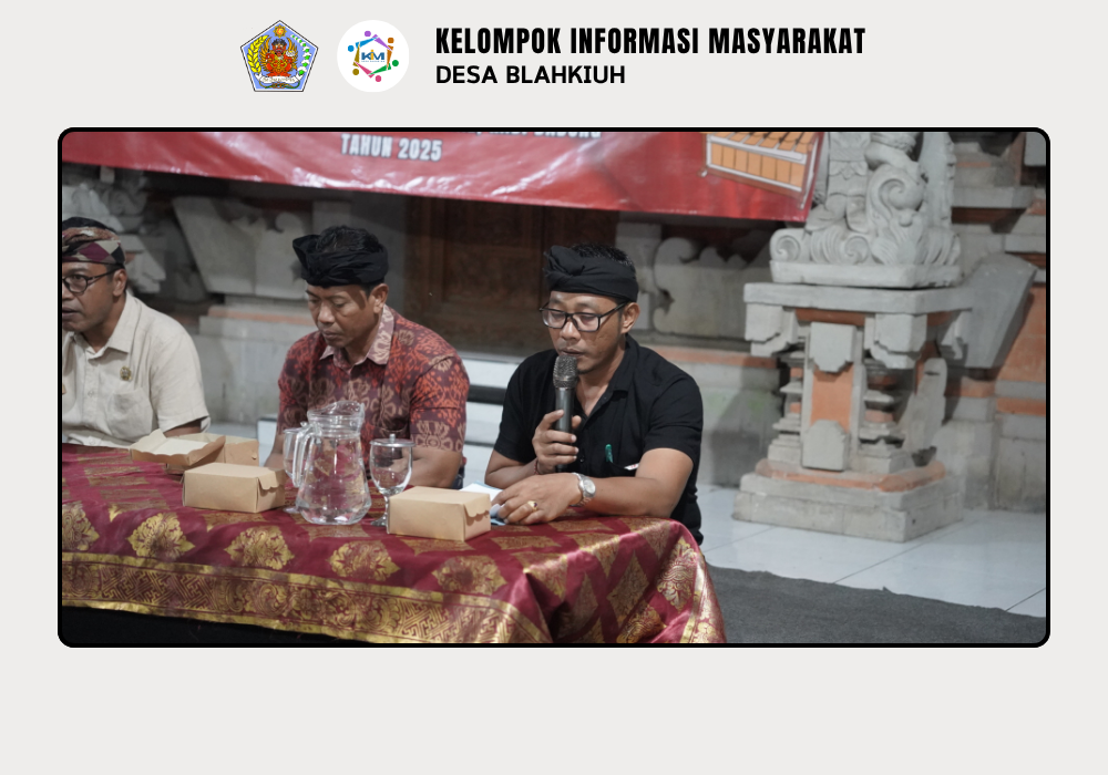 Pembinaan Sekaa Gong Eka Cita Banjar Benehkawan, Desa Blahkiuh - Image 3