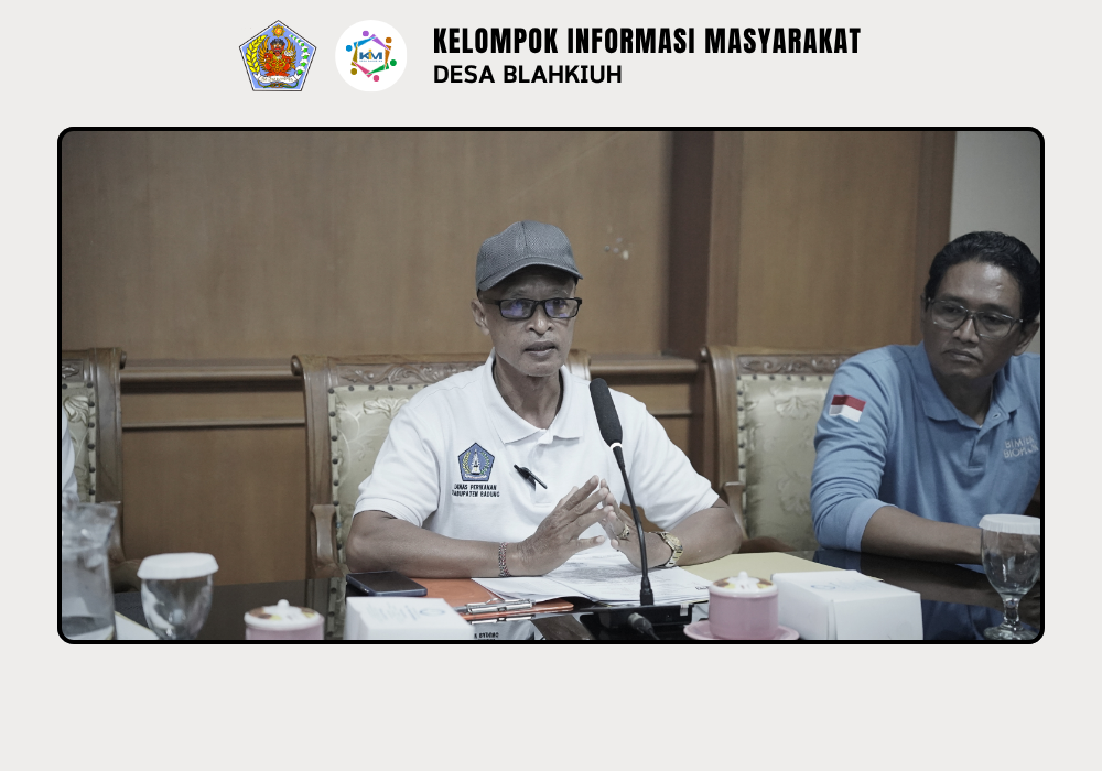 Evalusai, Monitoring/Penilaian Kelas Kemampuan Kelompok Pembudidaya Ikan di Desa Blahkiuh Oleh Dinas Perikanan Kabupaten Badung - Image 4