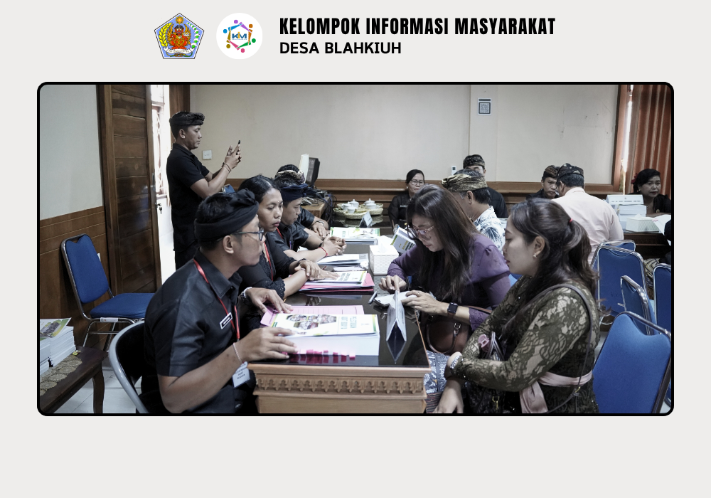 Pemaparan dan Klarifikasi Lapangan Lomba Desa Tingkat Kabupaten Badung Tahun 2026 di Desa Blahkiuh - Image 9