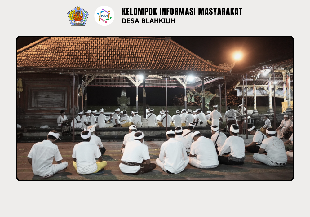 Ngupasaksi Guru lan Bendu Piduka di Pura Dalem Gede Desa Adat Blahkiuh - Image 7