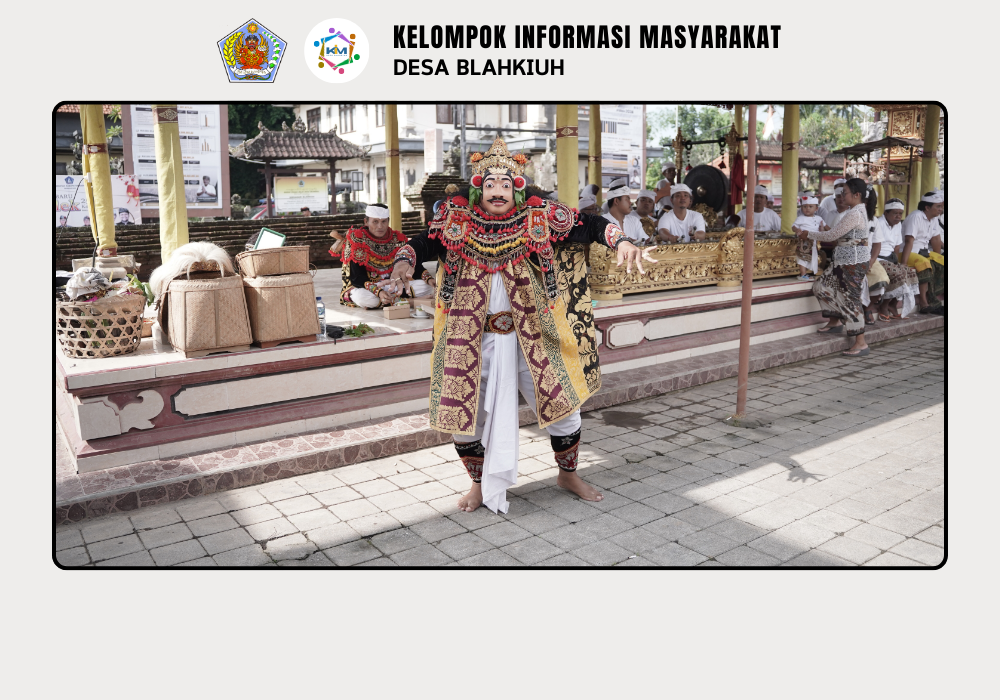 Upacara Melaspas dan Mendem Pedagingan di Pura Desa lan Puseh Desa Adat Blahkiuh - Image 3