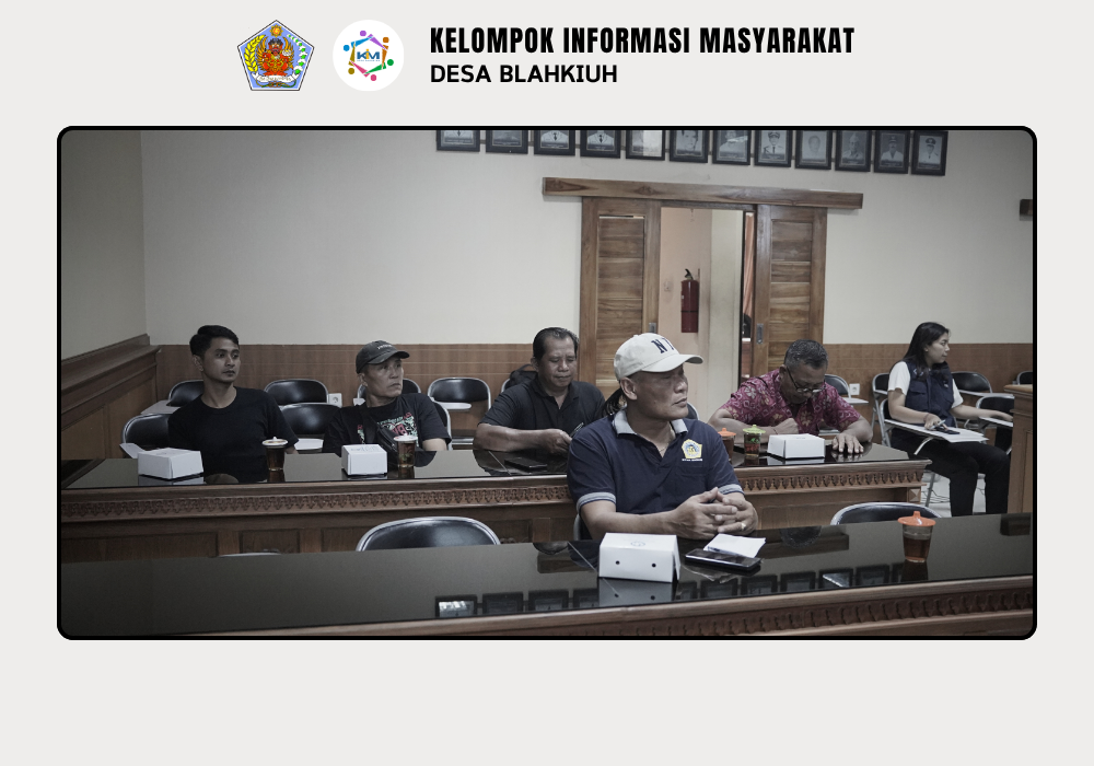 Evalusai, Monitoring/Penilaian Kelas Kemampuan Kelompok Pembudidaya Ikan di Desa Blahkiuh Oleh Dinas Perikanan Kabupaten Badung - Image 2