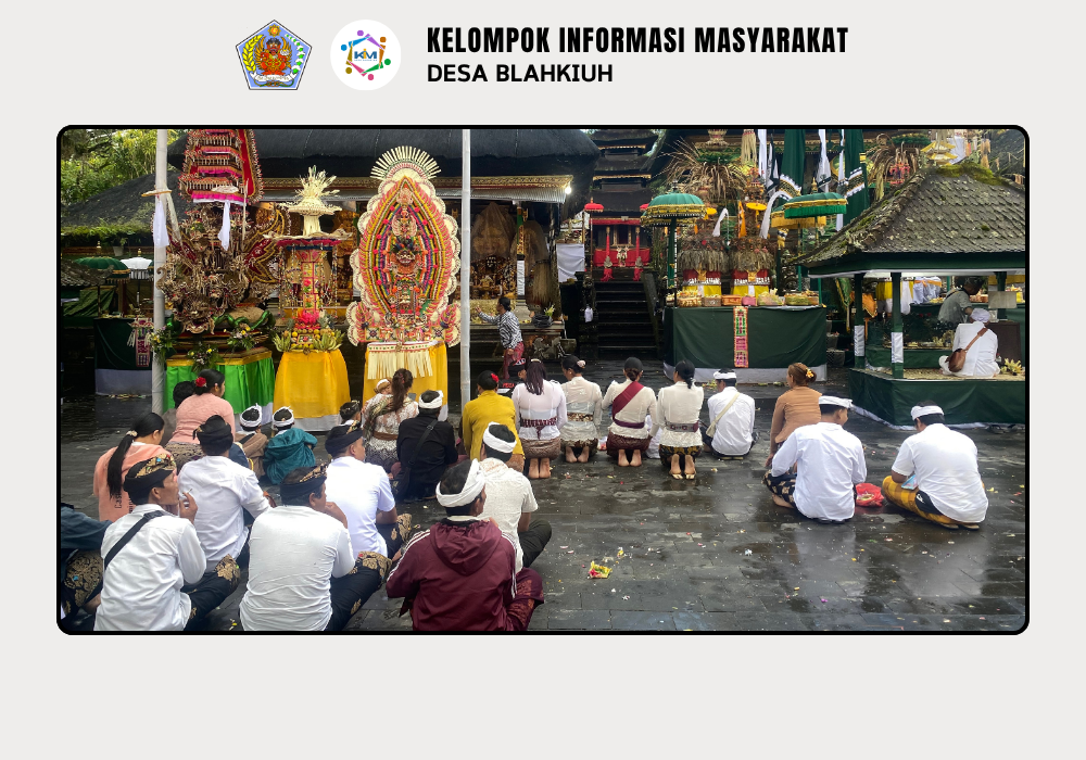 Penganyaran dalam Rangka Karya Pujawali Mapadudusan Agung di Pura Penataran Agung Pucak Mangu - Image 7