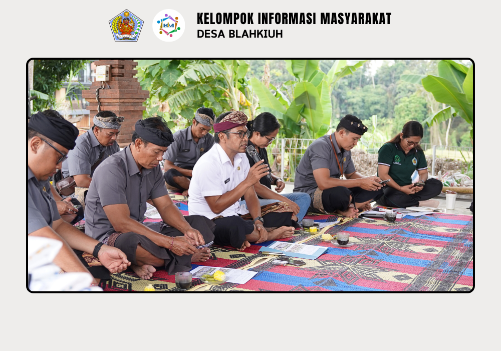 Rapat Evaluasi TPS 3R Kubon Ampas Sari Desa Blahkiuh - Image 4