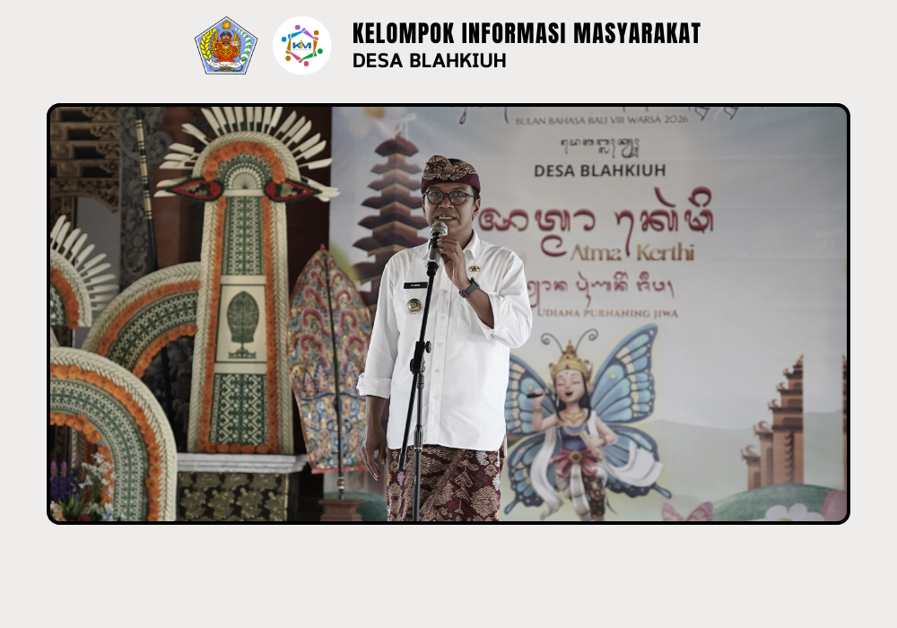Perayaan Bulan Bahasa Bali Desa Blahkiuh Tahun 2026 Berlangsung Meriah - Image 5