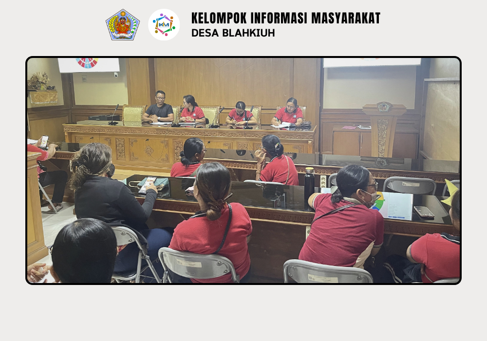 RAPAT RUTIN TP PKK DESA BLAHKIUH - Image 2