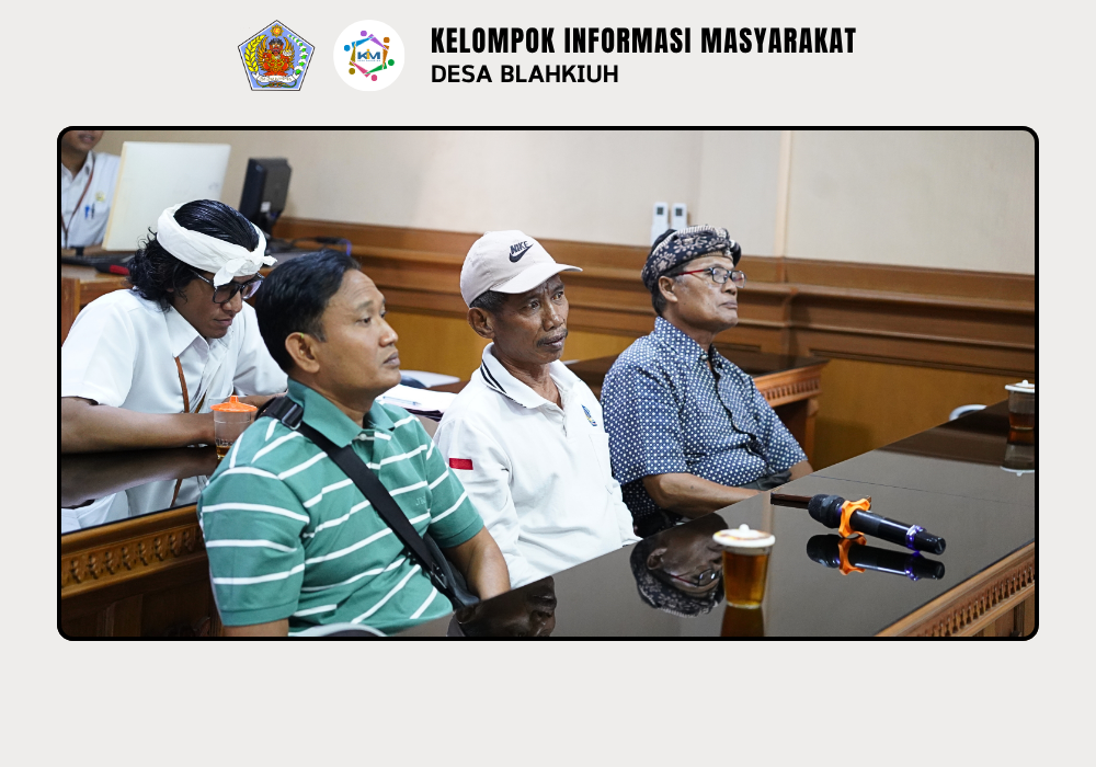 Sosialisasi Kegiatan dan Penetapan TPK Jalan Usaha Tani serta Pembahasan Renovasi Penataan Pura Melanting Banjar Kembangsari - Image 8