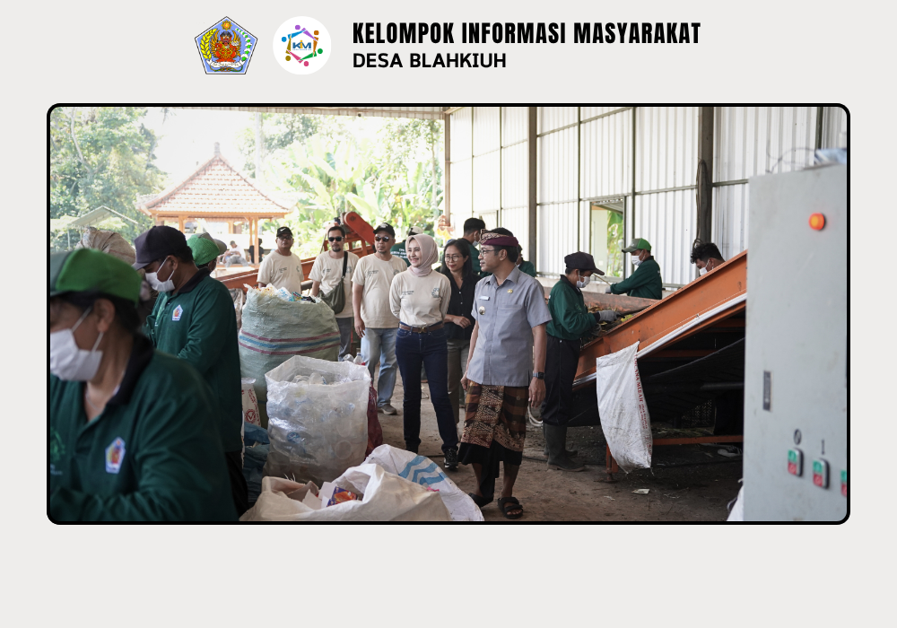 Studi Lapangan Pengelolaan Persampahan DLH Kabupaten Kotabaru di TPS 3R Kubon Ampas Sari Desa Blahkiuh - Image 5