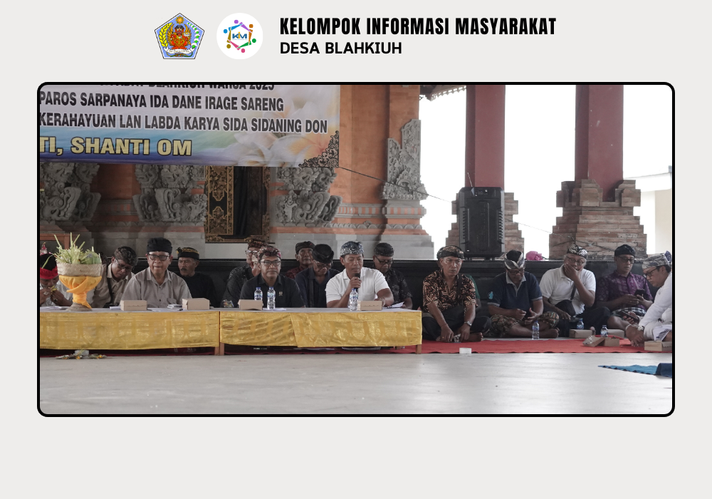 Paruman Agung Desa Adat Blahkiuh Tahun 2026 - Image 5