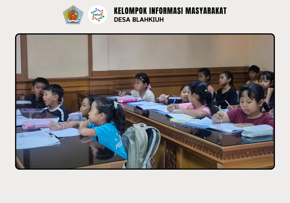 Kegiatan Bimbingan Belajar Bahasa Inggris di Desa Blahkiuh - Image 6