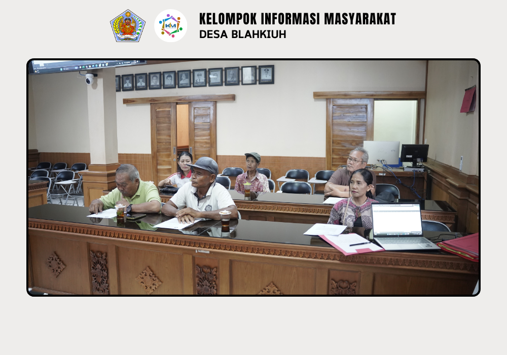 Penyampaian Data Nomor Rekening Penerima Bantuan Sosial Penyandang Disabilitas di Desa Blahkiuh - Image 2