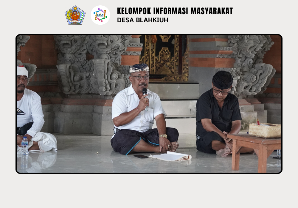 Parum Madya Desa Adat Blahkiuh Bahas Persiapan Upacara Pelebon Jero Mangku Pura Dalem Gede - Image 2
