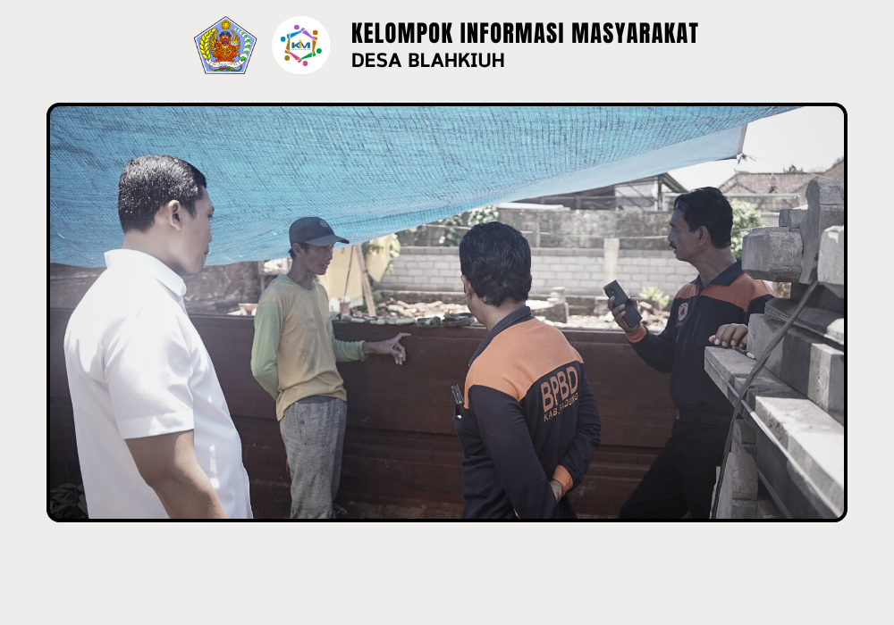 BPBD Kabupaten Badung Monitoring ke Pura Dalem Sakenan Desa Blahkiuh - Image 3