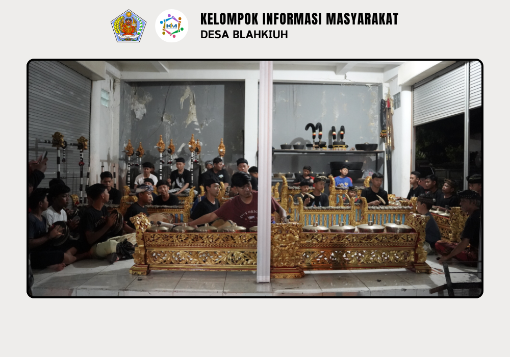 Pembinaan Sekaa Gong Eka Cita Banjar Benehkawan, Desa Blahkiuh - Image 9