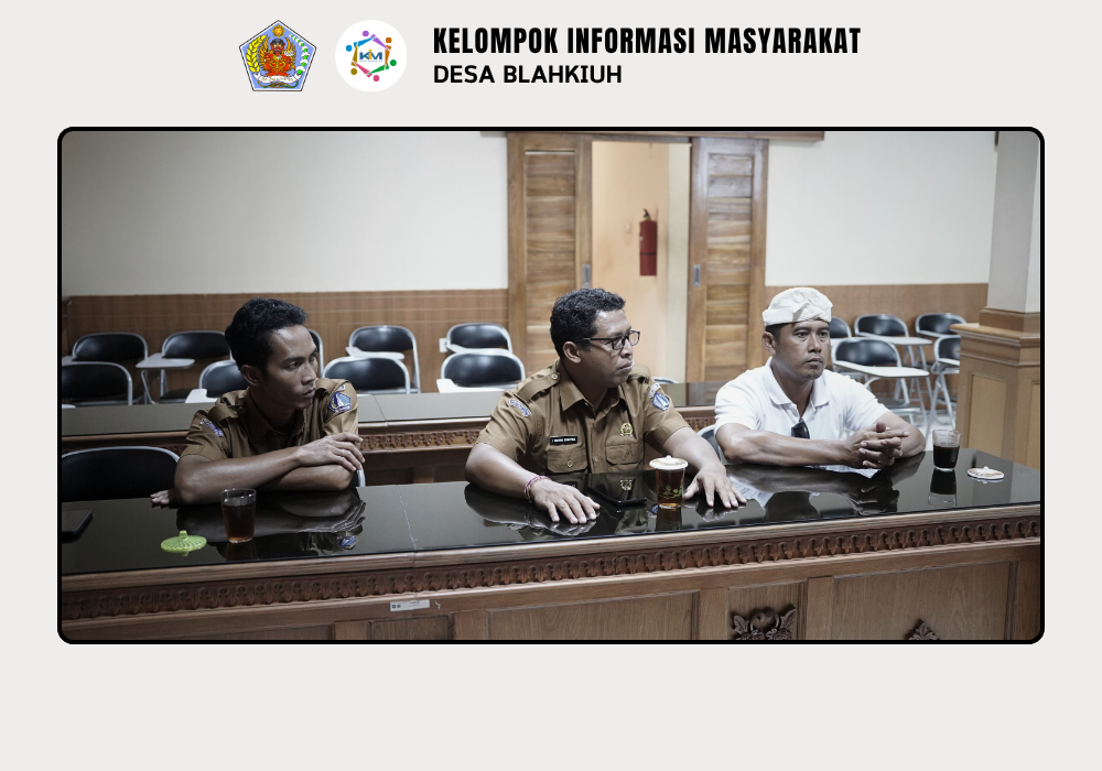 Pembentukan Tim Pengelola Kegiatan (TPK) dan Sosialisasi Kegiatan Pembentukan Taman Di Kantor Desa Blahkiuh - Image 3
