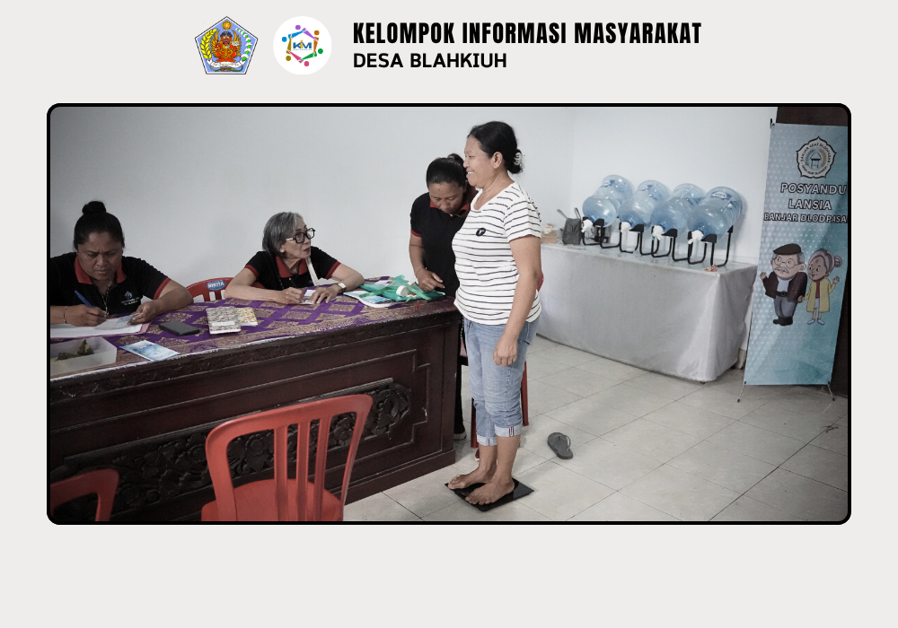 Kegiatan Posyandu Lansia Di Wilayah Banjar Dlodpasar - Image 2