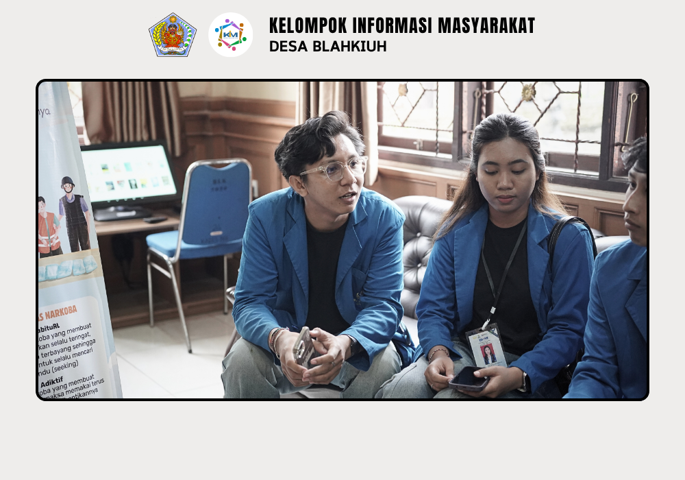 Kunjungan mahasiswa KKN Warmadewa membahas mengenai program awal yang akan dilaksanakan di Desa Blahkiuh - Image 4