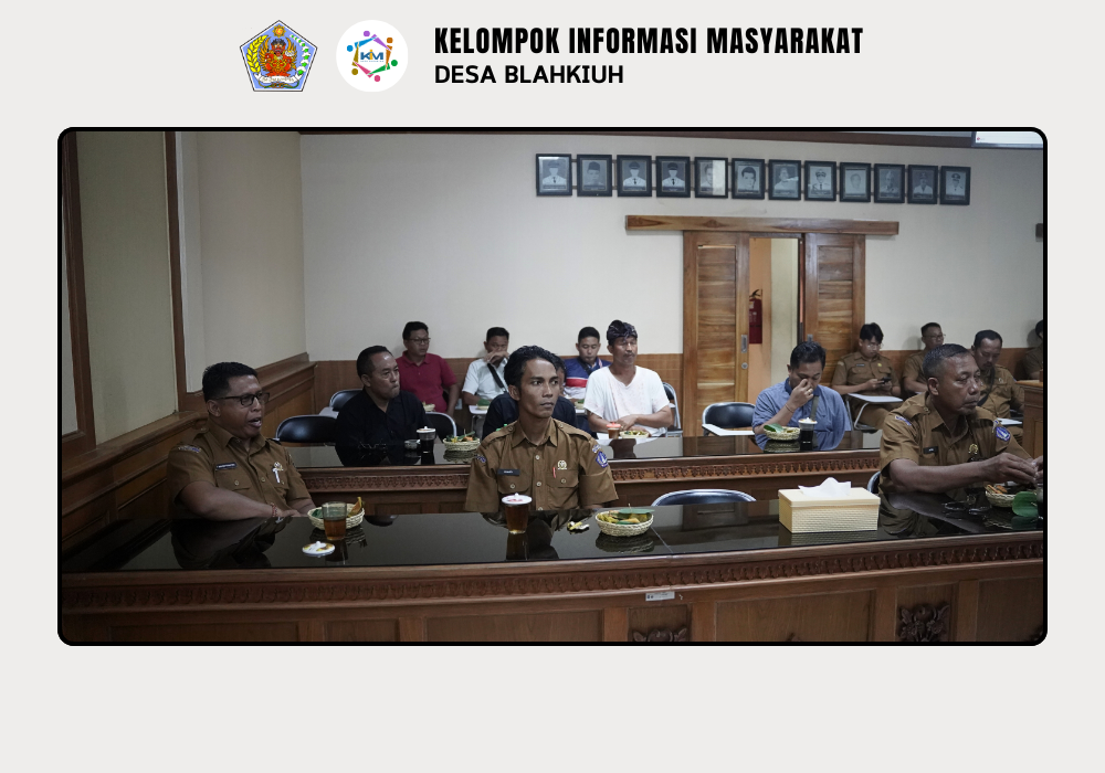 Rapat Persiapan Perayaan Bulan Bahasa Bali ke-VIII Tahun 2026 Bertema “Atma Kerthi Udiana Purnaning Jiwa” di Desa Blahkiuh - Image 4