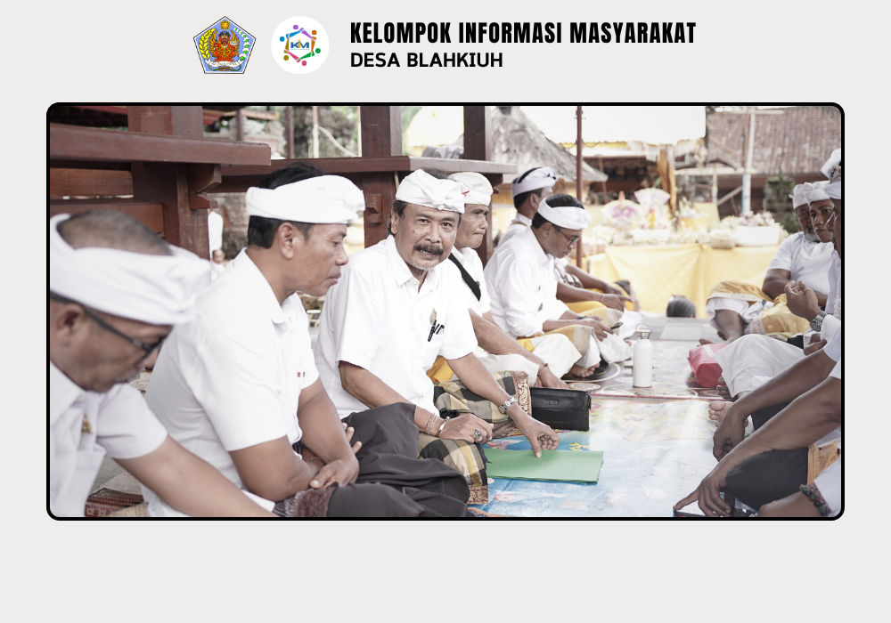 Upacara Pejayan–Jayan Bandesa Adat Blahkiuh Masa Bakti 2025–2030 - Image 2