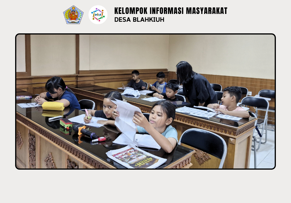Kegiatan Bimbingan Belajar Bahasa Inggris di Desa Blahkiuh - Image 3