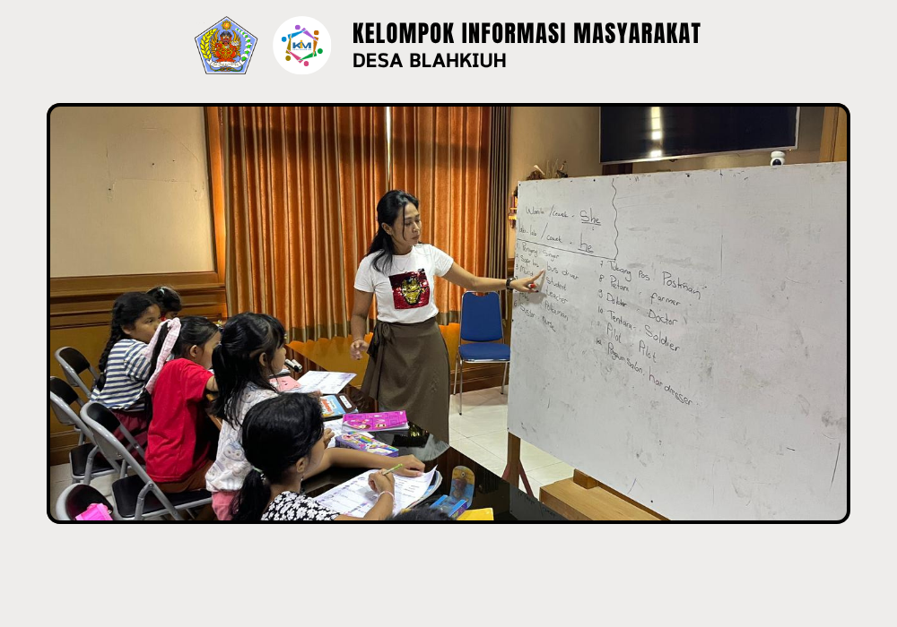 Bimbingan Belajar Bahasa Inggris di Desa Blahkiuh - Image 3