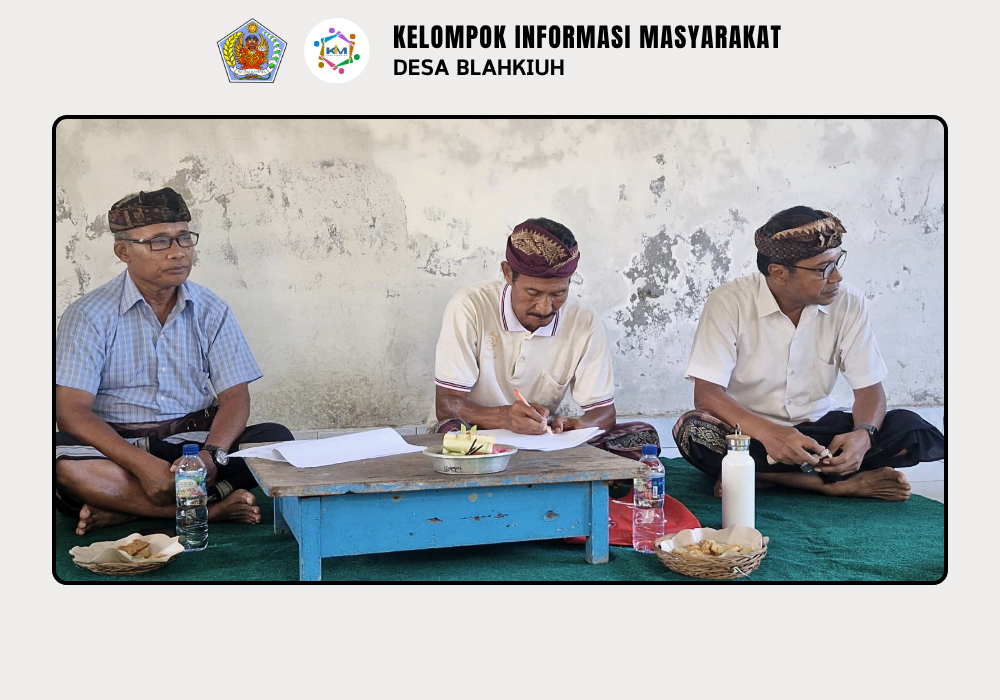Rapat Koordinasi Pencairan Dana Hibah Kabupaten Badung untuk Pura Prajapati Pikah - Image 4