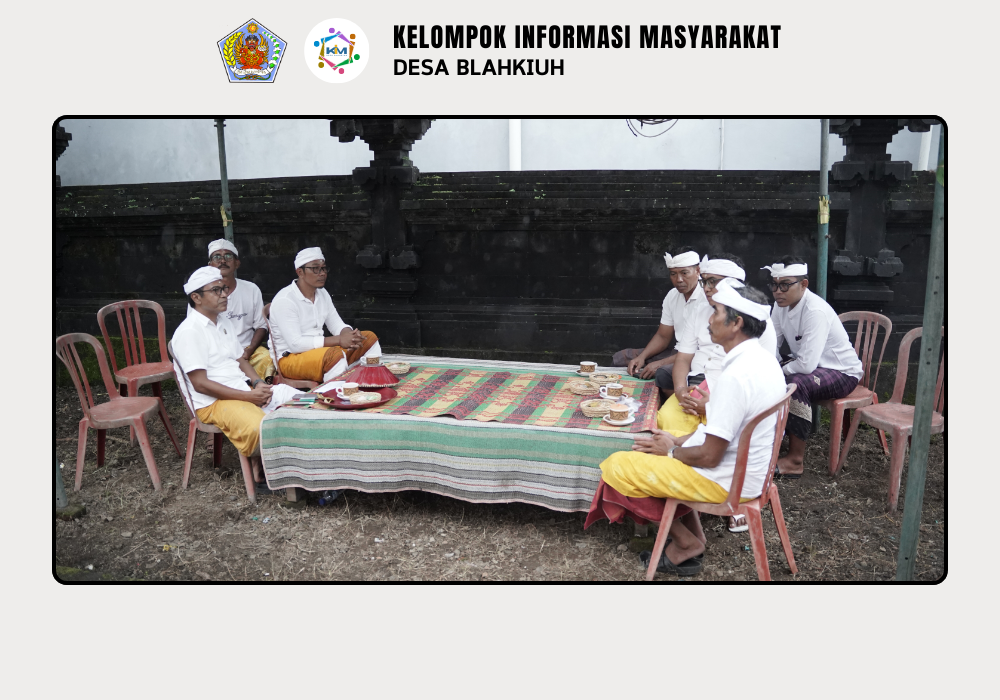 Serah Terima Upakara Piodalan di Pura Desa Lan Puseh Desa Adat Pikah, Pura Majapahit Banjar Pikah, dan Pura Dalem Pendem Banjar Dlodpasar, Desa Blahkiuh. - Image 8