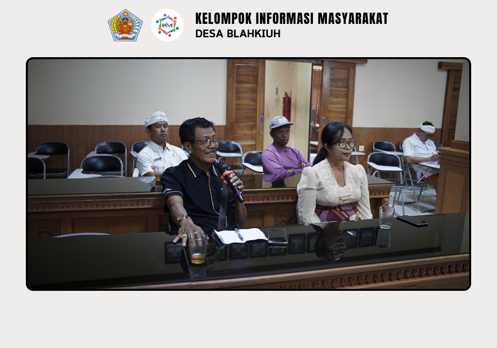 Pembentukan TPK Kelompok Tani Sri Rama dan TPK Pelatihan Penanggulangan Sampah Berbasis Sumber Digelar di Kantor Perbekel Blahkiuh - Image 8