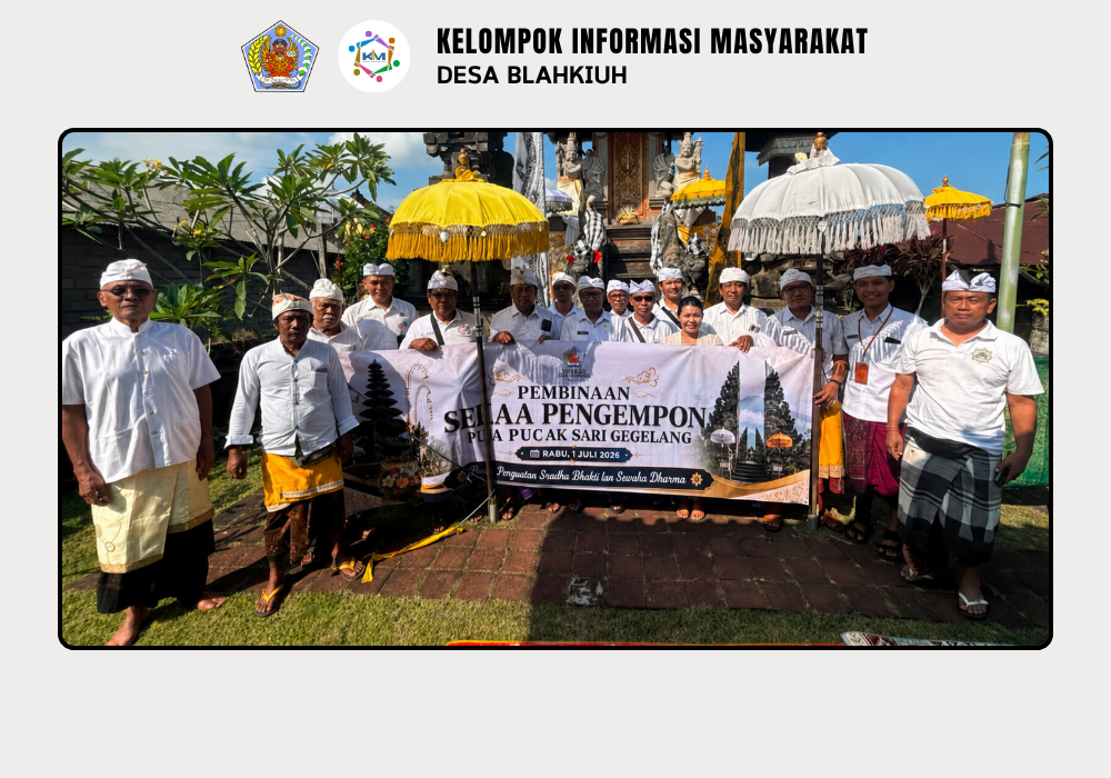 Pembinaan Sekaa Pengempon Pura Pucak Sari Gegelang Perkuat Sradha Bhakti dan Sewaka Dharma - Image 7