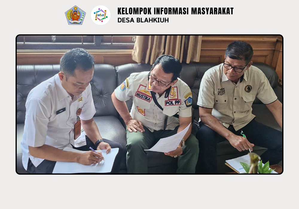 Satpol PP Kabupaten Badung Lakukan Monitoring Kegiatan Linmas di Desa Blahkiuh - Image 2