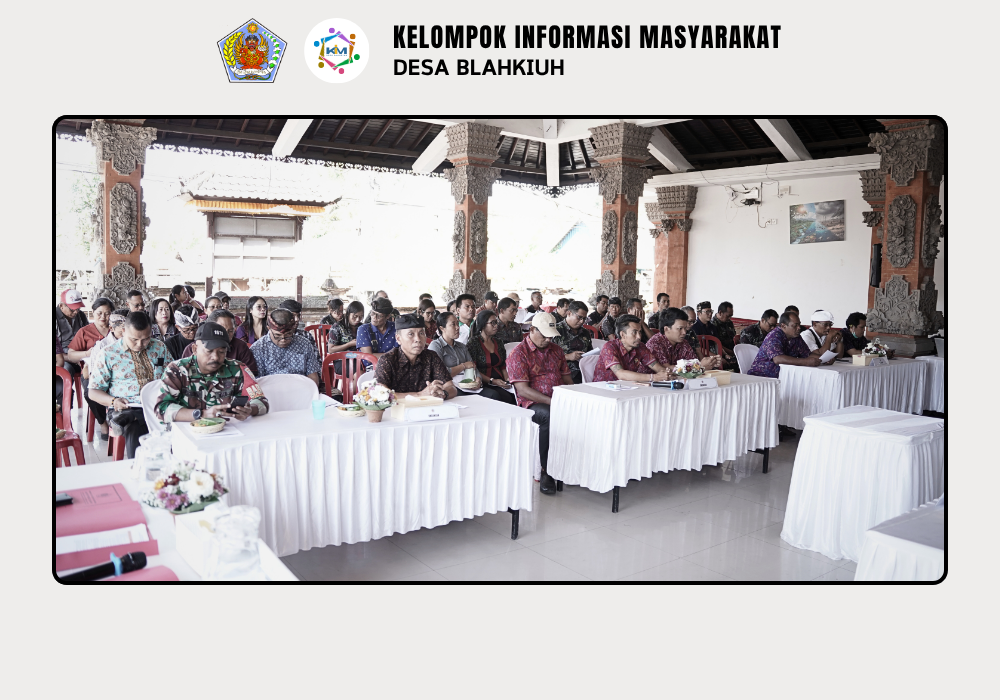 Musyawarah Desa (MUSDES) Tentang Penyusunan Rencana Pembangunan Desa Blahkiuh Tahun 2027 - Image 3