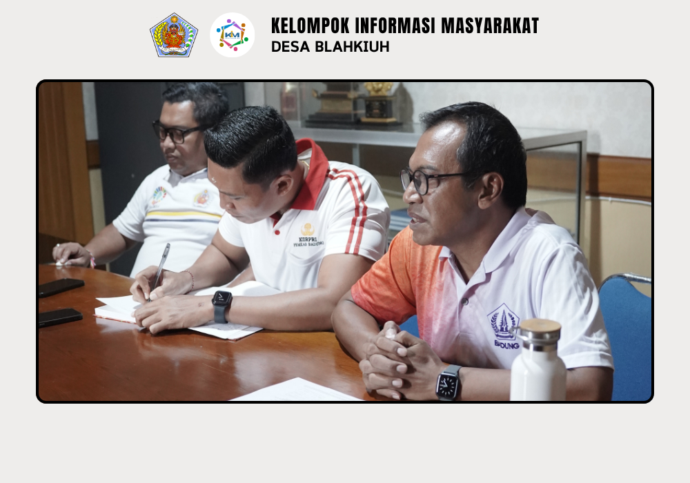 Rapat Persiapan RAT Koperasi Desa Merah Putih Blahkiuh Bahas Kesiapan Pelaksanaan Kegiatan - Image 3